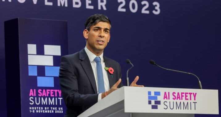 At Bletchley, Rishi Sunak confirms AI Safety Institute but delays