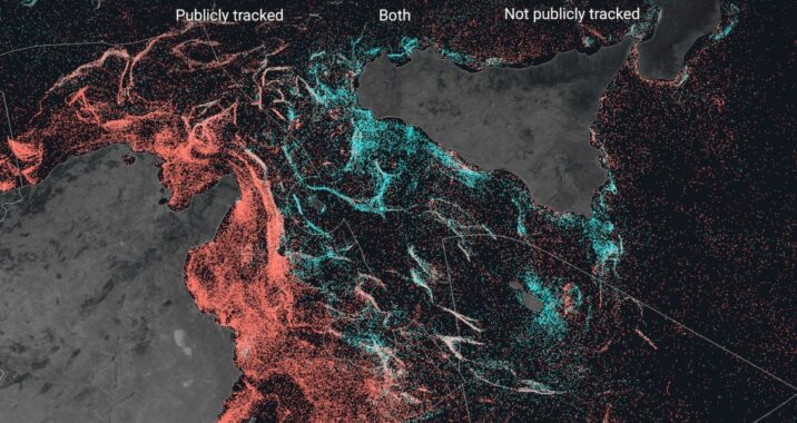 Analysis of satellite images shows massive scale of dark fisheries